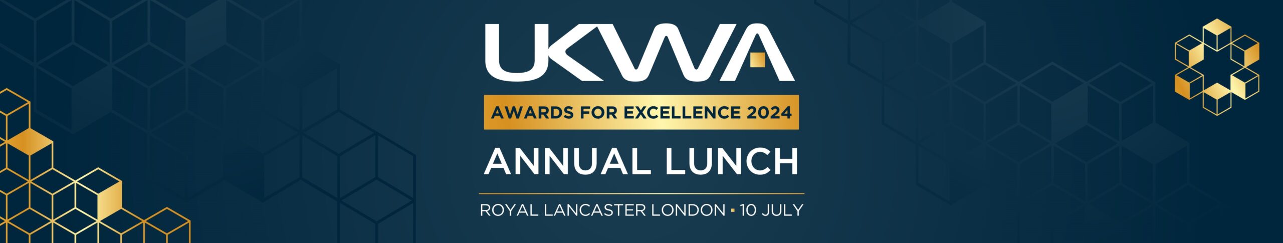 UKWA Awards for Excellene 2024 banner