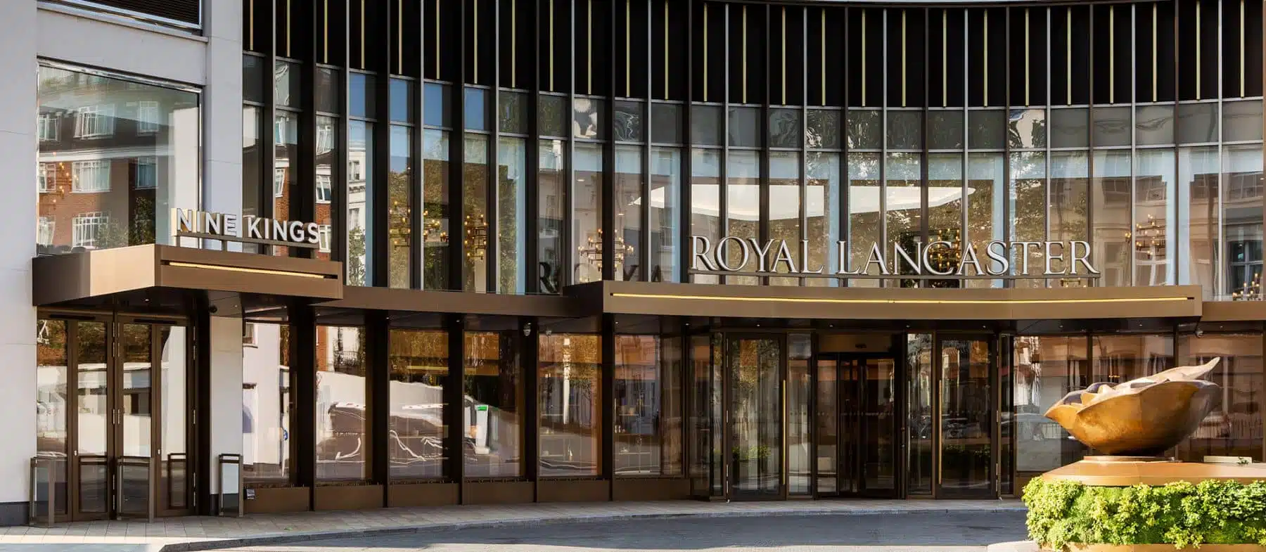 Royal Lancaster London, hotel front