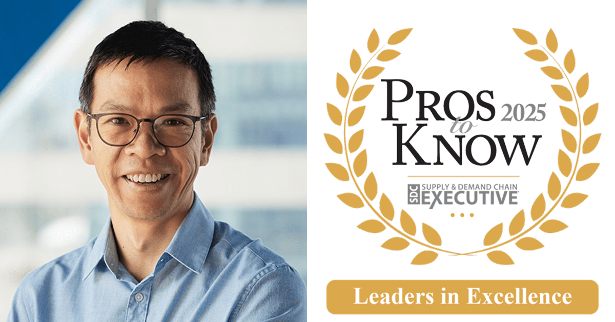 Nulogy’s Kevin Wong Recognized in 2025 Pros to Know by Supply & Demand Chain Executive