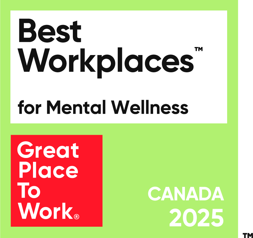 Nulogy Voted Best Place to Work for Mental Wellness 2025, badge