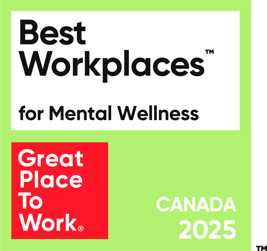 Nulogy Voted Best Place to Work for Mental Wellness 2025, badge