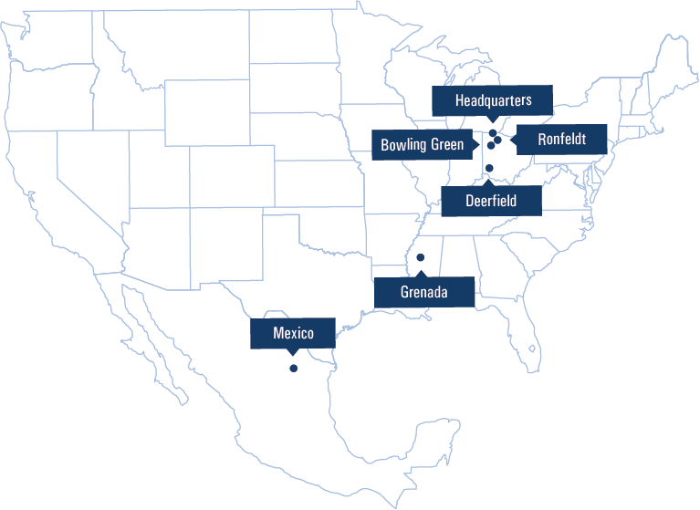 Ice Industries locations map