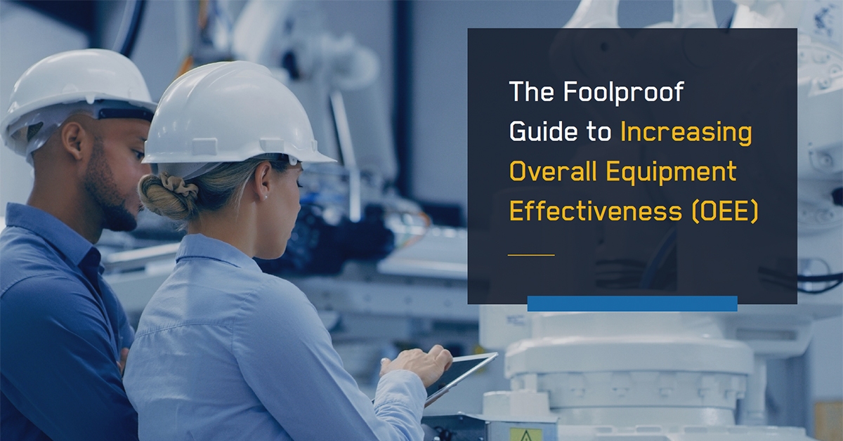 Nulogy eBook Guide to Increasing OEE title card
