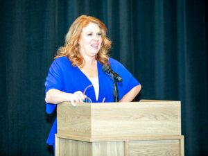Christine Barnhart speaks at Nulogy xChange